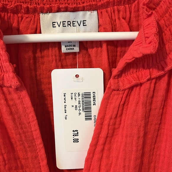 Evereve Serena Gauze Top - Picture 4 of 5